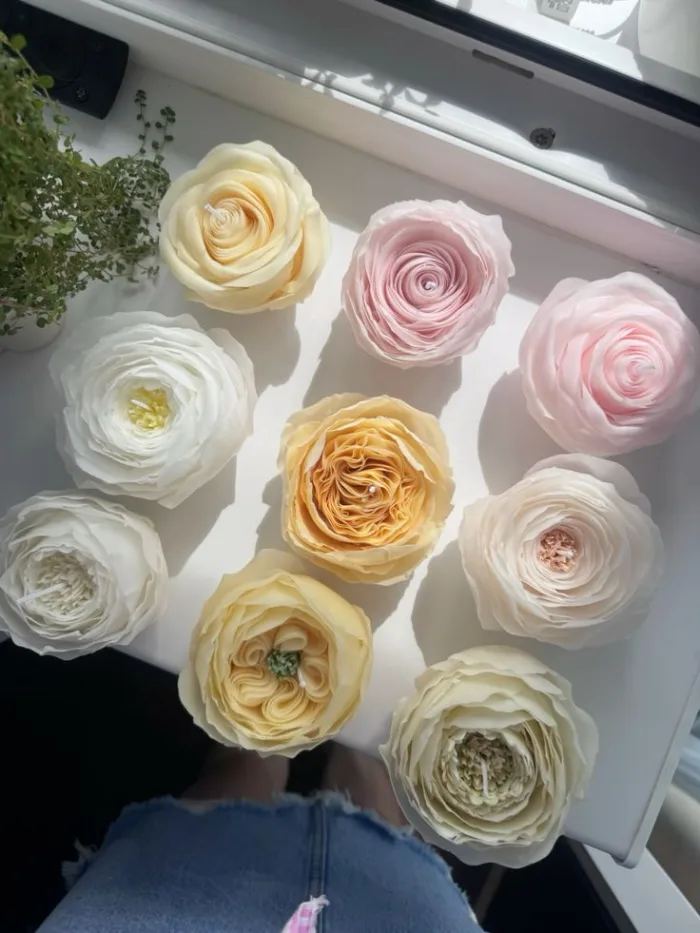 Reseña de Andy - velas de cera moldeable